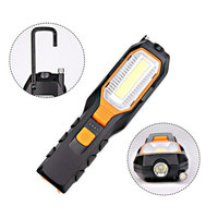 Lampe de travail lampe de travail d'inondation cob outil d'urgence lampe torche led lampe de poche lampe de travail magnétique rechargeable