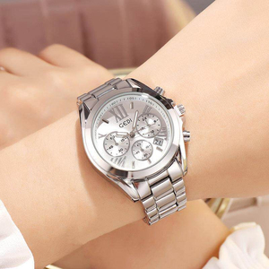 Reloj de Cuarzo para Mujer GEDI, Brazalete de Acero Inoxidable, Estilo Ejecutivo, Resistente al Agua, con Indicador de Fecha - Product Image 4
