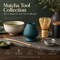 Support pour Fouet à Matcha Multi-Usages en Céramique, Collection Métallique Mate, Préservation de la Forme, Accessoire de Thé OEM/ODM