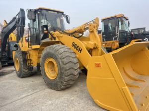 Caterpillar CAT966H Wheel <span class=keywords><strong>Loader</strong></span> Tugas Berat untuk Konstruksi Model 950 966 dengan Mesin Bertenaga, Front Head <span class=keywords><strong>Loader</strong></span> 966H Dijual - Product Image 2
