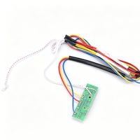 Rangkaian Kabel Kustom Lengkap dengan Papan PCB Terpasang Solder & Terminal Ganda untuk Sistem Kontrol Peralatan Pemanas