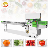 Machine d'emballage horizontale ORME Servo Flow pour légumes et fruits (citron) en plastique