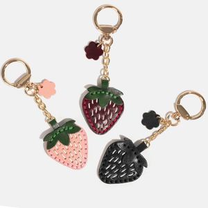 YY Luxury Strawberry <b>Bag</b> <b>Charm</b> Key Chain New Design Women Cute Fruit <b>Bag</b> <b>Charms</b> Strawberry Keychain <b>Charms</b> for Gifts - Product Image 1
