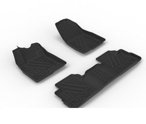 Tapis de sol TPE Jourm pour Haval Big Dog modèles 2020-2026 (5 places, essence/HEV/PHEV, traction avant/4 roues motrices) modèles conduite à gauche - Product Image 1