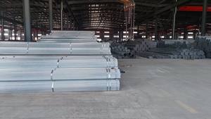 ท่อเหล็กสังกะสีแบบจุ่มร้อนชุบสังกะสีแบบเชื่อมตามมาตรฐานสากลยี่ห้อ A53 Bs1387 - Product Image 3