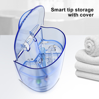 Hydropulseur électrique professionnel avec grand réservoir d'eau de 800 ml, irrigateur buccal, jet d'eau dentaire, fil dentaire, nettoyeur dentaire standard, cure-dents