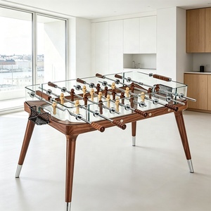 Baby <span class=keywords><strong>Foot</strong></span> pour Adultes <span class=keywords><strong>en</strong></span> Verre, Table de Football <span class=keywords><strong>en</strong></span> Verre Cristal de Qualité Commerciale pour Centres de Jeux Haut de Gamme - Product Image 1