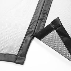 Fabriqué en Chine au <span class=keywords><strong>bas</strong></span> <span class=keywords><strong>de</strong></span> l'aimant <span class=keywords><strong>Porte</strong></span>-écran magique pondérée Velcro Design Cuisine Rideaux spéciaux avec aimants - Product Image 4