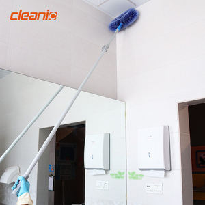 带聚丙烯手柄的可调3节铝制伸缩延伸窗清洁刮刀杆商用清洁工具 - Product Image 6