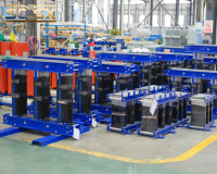 Transformador de Aislamiento y Distribución Trifásico HENTG POWER de 160kVA/800kVA/60kVA, Tipo Seco, Resina Fundida, Refrigeración por Aire Natural/Forzada