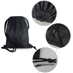 Gelory logotipo personalizado cordón impreso poliéster gimnasio bolsas entrenamiento <span class=keywords><strong>Gymsack</strong></span> poliéster impermeable cordón <span class=keywords><strong>bolsa</strong></span> - Product Image 3