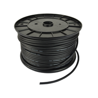 Câble de haut-parleur de haute qualité couvercle de blindage tressé en cuivre câble de microphone DMX XLR rouleau de 100m pour le câblage de scène