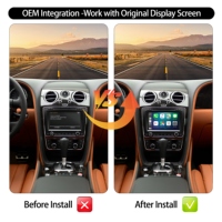 Interface CarPlay sans fil Android Auto Decord pour Bentley Flying Supr 2012-2017, navigation Android Auto, Mirror Link, Airplay