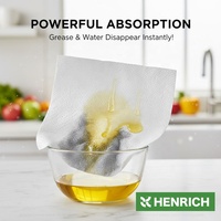 Rollo de Papel de Cocina Premium TAD, 3 Veces Más Absorbente, 22-28GSM, Pulpa Virgen, para Restaurantes, Hoteles, Servicios de Catering, Suministro al por Mayor