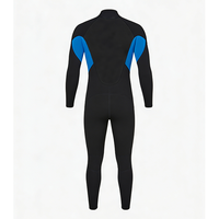 Combinaison de plongée en néoprène imprimé respirant 2/3 mm avec fermeture éclair sur la poitrine, entièrement thermique, antidérapante, imperméable, pour le surf et la plongée, avec genouillères