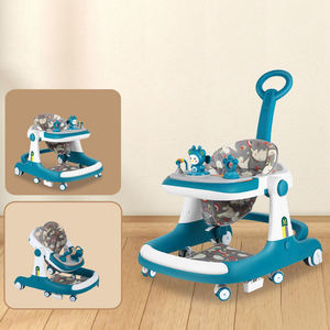 <span class=keywords><strong>Chariot</strong></span> Trotteur Bébé avec Jouets d'Éveil et Sons Musicaux, Pousseur d'Apprentissage Éducatif Précoce pour Nourrissons de 0 à 12 Mois - Product Image 1