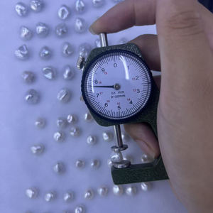 7mm putih tidak teratur batu hancur air tawar Barok mutiara kualitas tinggi alami manik longgar untuk membuat perhiasan untuk Gelang - Product Image 5