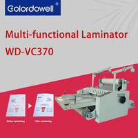 Laminateur de film à chaud et à froid pour bureau WD-VC370, simple et double face, pour A3/A4/A5/A6