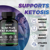Capsules de brûleur de graisse de régime d'Ausreson OEM Acv Keto amincissant des suppléments Ventre plat Produits alimentaires Capsules de Keto Bhb