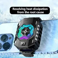 Ventilador de Refrigeración para Teléfono Móvil SL31, Clip Trasero con Semiconductor, Doble Velocidad Ajustable, Radiador Universal para Juegos IOS y Android