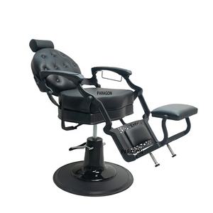 Chaise de barbier pour meubles professionnels modernes et résistants inclinables hydrauliques pour hommes pour Salon de <span class=keywords><strong>coiffure</strong></span> et Barberia - Product Image 2