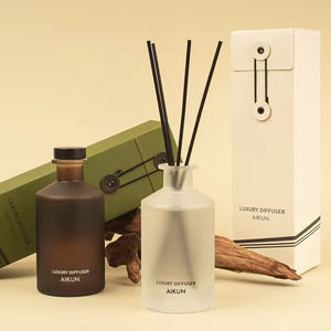Diffuseur de parfum d'ambiance Aikun de luxe fait main 180 ml, design unique, huile parfumée premium, ensemble diffuseur à bâtonnets parfumés - Product Image 2