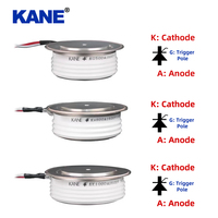 Module redresseur à thyristors SCR rapide KK 500A 1600V, forme concave, fixation à vis spirale, composant de démarrage progressif pour four à moyenne fréquence