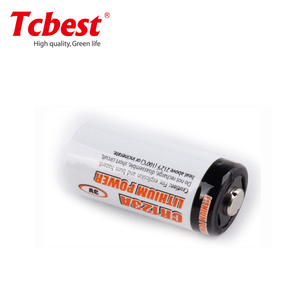 Tcbest low self-download rate Battery from <span class=keywords><strong>3</strong></span> V lithium LiMnO2 battery CR123A - Product Image 2