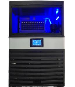 Machine à glaçons électrique avec boîtier en acier inoxydable, capacité de 30-40 kg/jour pour utilisation en machine distributrice commerciale, fabricant de glaçons en forme de nuggets - Product Image 1