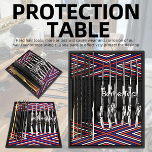 Tapis en silicone résistant à la chaleur pour organiser les outils <span class=keywords><strong>de</strong></span> coiffure, tapis organisateur d'outils <span class=keywords><strong>de</strong></span> barbier - Product Image 2