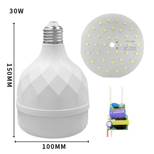 Nhà Máy Bán Sỉ Bóng Đèn <span class=keywords><strong>Led</strong></span> B22 <span class=keywords><strong>E27</strong></span> Phong Cách Mới Bóng Đèn Hình Chữ T Nhôm Kim Cương - Product Image 6