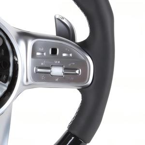 Volant LED en carbone AMG, de l'ancien au nouveau modèle, pour Mercedes A E G C GLC <span class=keywords><strong>GLE</strong></span> GLS, directement de l'usine, prix réduit, en stock - Product Image 3