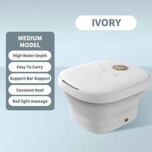 Vente en gros de bain de pieds chauffant électrique pliable et repliable avec bulles d'air, bain de pieds à immersion dans l'eau et rouleaux, haute qualité - Product Image 5