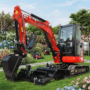Mini Excavadora con Envío Gratuito, Motor Kubota con Certificación CE EURO 5 y EPA, Mini Excavadora de 3.5 Toneladas, Retroexcavadora Pequeña para Proyectos Municipales - Product Image 1