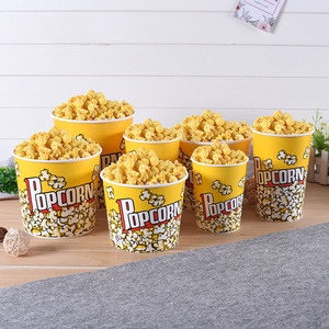 Cubos de Papel para <span class=keywords><strong>Palomitas</strong></span> de Maíz con Logotipo Personalizado, Vasos de Papel para Alimentos - Product Image 1