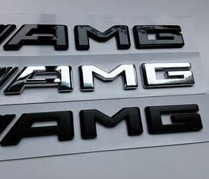 Nouveau Style Emblème Arrière <span class=keywords><strong>AMG</strong></span> 3D ABS Plat Logo d'Écusson de Coffre Décoration pour Mercedes-Benz 2017+ - Product Image 5