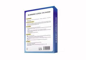 Patchs pour les yeux MQ Blueberry Lutein 20 unités – Réduisent les cernes, nourrissent la zone des yeux, améliorent la fatigue visuelle - Product Image 2