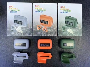 Écouteurs Rétro Sans Fil TWS Intra-auriculaires Portables à Clip avec Affichage Numérique pour le Sport - Product Image 4