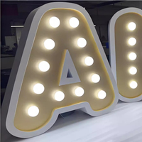 Panneau lumineux LED DakeSign, panneau publicitaire en ABS PVC, éclairage nocturne, alimentation AC, bandes LED pour la décoration de la maison, affichage pour parc, publicité