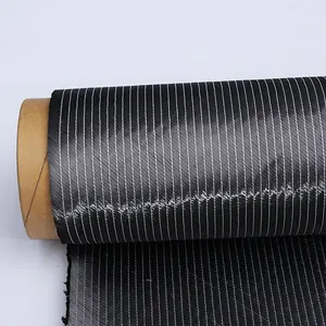 Tecido de fibra de carbono bidirecional Material durável e versátil