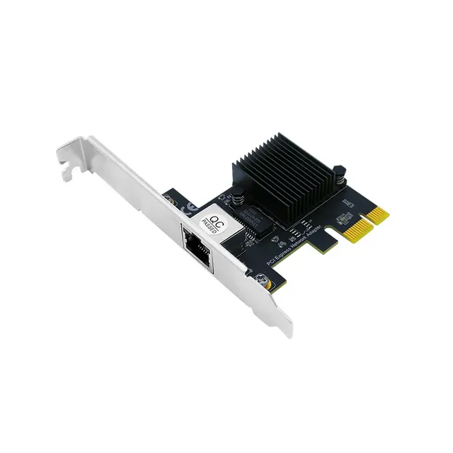 PCIe to 2.5G Gigabit Wired Network Card for Desktop Computers, Servers,  High-Speed and Stable PCIe Network Card