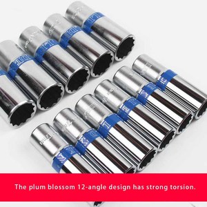 Factory Whosale 1/2 1/4 <strong>17mm</strong> 19mm 24mm Sleeve <strong>Sockets</strong> Industrial Bit Wrench Connector - Product Image 3