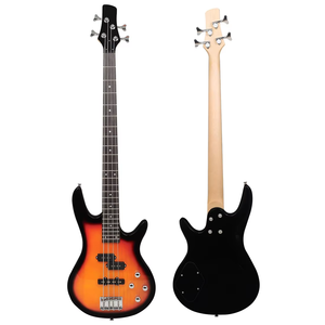 <span class=keywords><strong>Guitare</strong></span> basse électrique Manche en érable Basswood multicolore Touche en palissandre Quatre cordes Passive Finition brillante fermée Débutants - Product Image 3