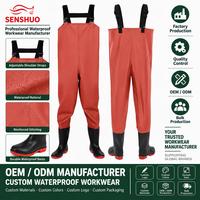 Salopette de travail en PVC imperméable avec bretelles réglables et coutures renforcées pour l'agriculture et le nettoyage des fossés