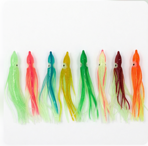 Esca Artificiale MF Alpha in PVC Morbido, Design a Forma <span class=keywords><strong>di</strong></span> Polpo e Calamaro per Pesca in Fiume e Lago, Esca Morbida in Plastica - Product Image 4