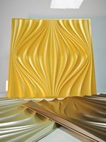Panneaux muraux 3D en PVC UDK 50cm*50cm, décoration intérieure, panneau mural artistique pour la décoration murale intérieure