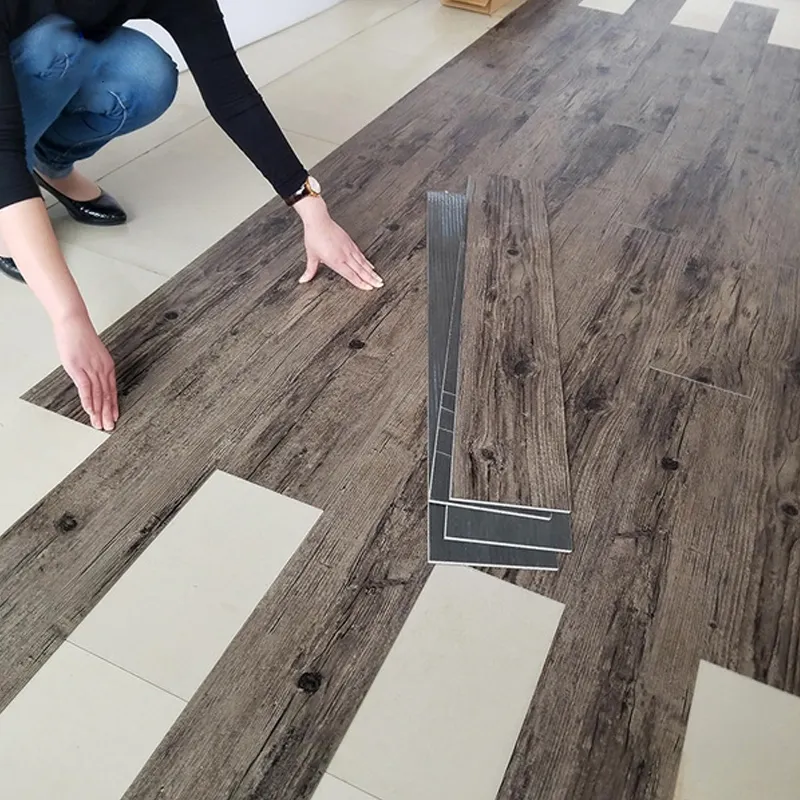 4mm 5mm 8mm impermeabile Click vinile plance piastrelle LVT Pavimento Piso Vinilico SPC pavimentazione