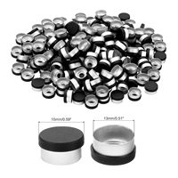 Capsules à clapet colorées pour flacons pharmaceutiques, 13 mm, en plastique et aluminium, pour flacons en verre