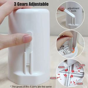 Adjustable Wall-Mounted <b>Soap</b> Grinder Waterproof Refillable Dispenser for Bathroom & Kitchen <b>Set</b> for Convenient Daily Use - Product Image 2