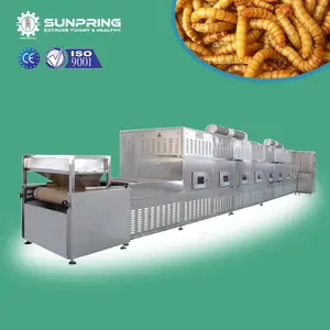 SunPring pengering Microwave industri otomatis pengering kunyit oven microwave industri terus-menerus